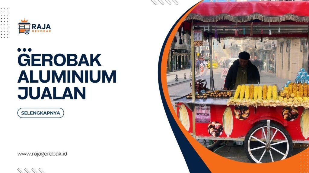 Gerobak Aluminium Jualan